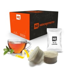 100 Cialde Capsule Tè The Te al Limone Compatibili Lavazza Espresso Point