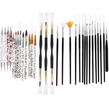  Kit Pennelli Unghie Professionali Strumenti Per Manicure Spazzolino