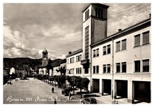 Boves piazza Italia Municipio f.g.v. 1956 Cuneo