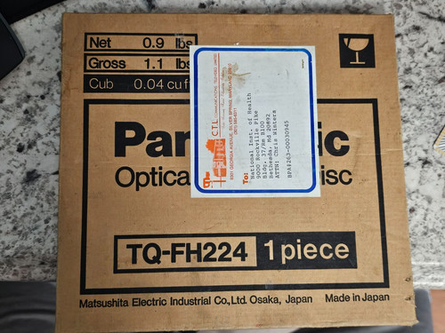 Disco memoria ottica panasonic - memoria,
