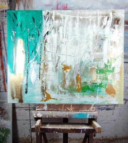 Quadro moderno dipinto - quadro, a