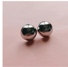 T310 Orecchini Tondo Bottone