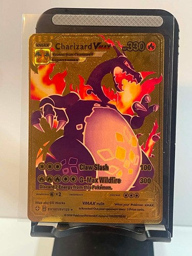 Carta pokémon charizard vmax - carta,