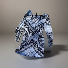 Abito donna bianco e nero di