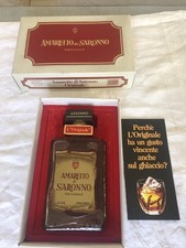 PUBBLICITÀ: BOTTIGLIA AMARETTO DI SARONNO L’ORIGINALE  CON SCATOLA