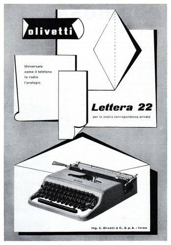 Pubblicita 1953 macchina da - pubblicita',