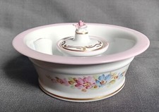 Calamaio Porcellana Ceramica marchio Capodimonte anni 1930/50