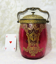 Barattolo In Vetro Emaille Oro