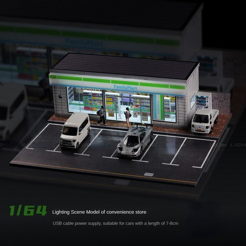 Modellino garage auto - , 1/64