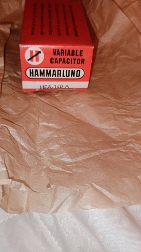 Hammarlund variable capacitor - variable,