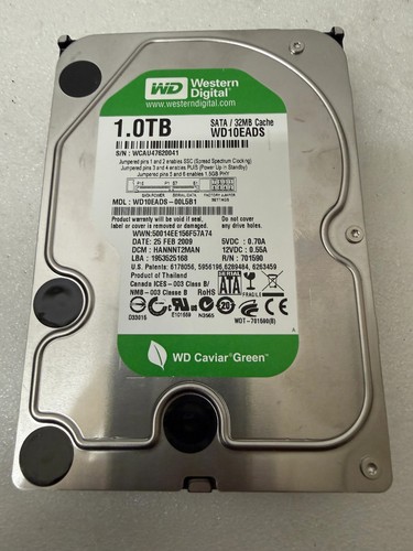 Western digital sata hdd - western, tb