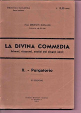 LA DIVINA COMMEDIA  PURGATORIO BIGNAMI SCHEMI, RIASSUNTI, ANALISI SINGOLI CANTI