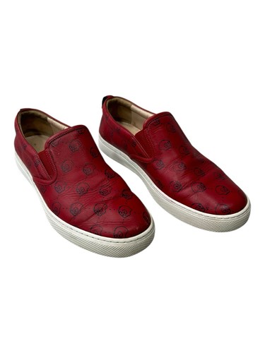 Sneakers gucci rosse pelle - rosse, in