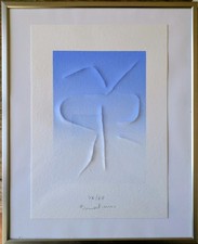 Agostino Bonalumi / Calcografia 60 esemplari - Firmata