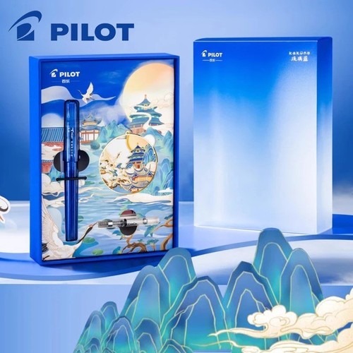 Pilot kakuno blue fountain pen - pilot,