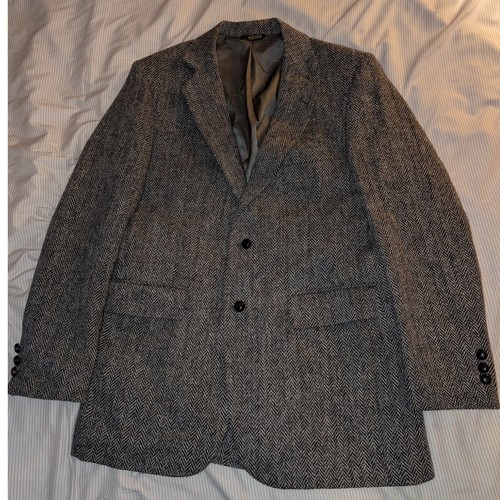 Blazer vintage misura tweed - su,