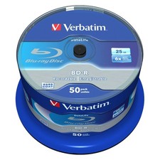 50 BD-R SL Verbatim Datalife