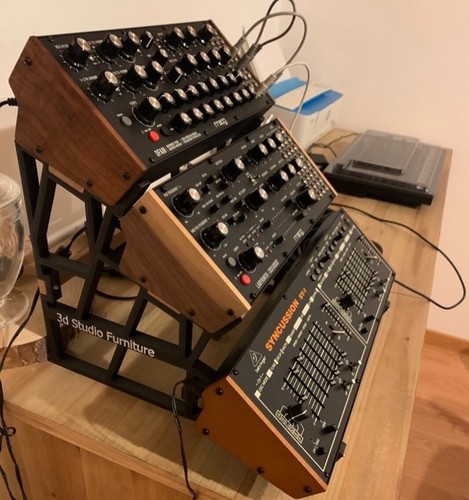 Stand for moog and - stand,