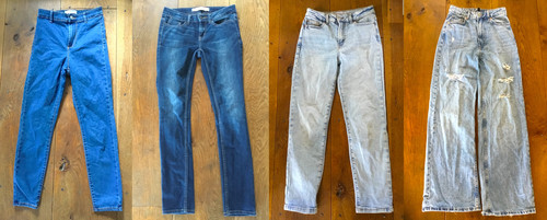Jeans jeggings denim - denim, donna