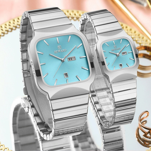 Orologio quadrato doppia punta - doppia,