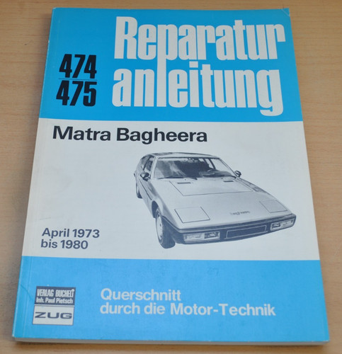 Matra bagheera s - bagheera, ii