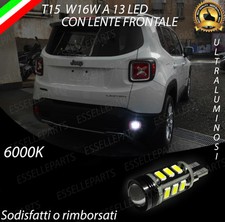LAMPADA RETROMARCIA 13 LED T15 W16W CANBUS PER JEEP RENEGADE 6000K
