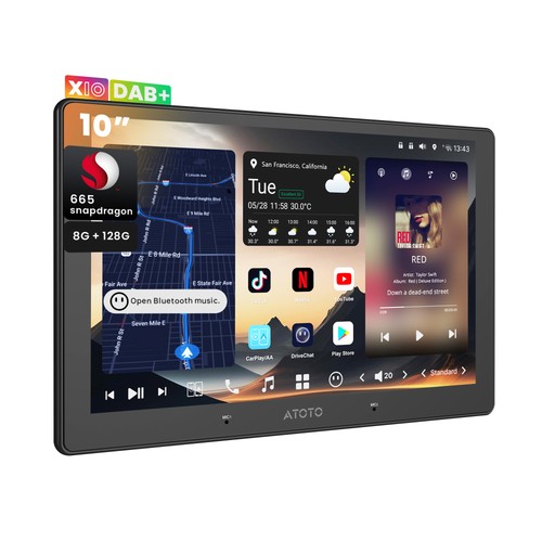 Atoto android - atoto, 10,1"