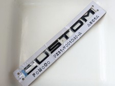 FORD TRANSIT CUSTOM LOGO NERO SIGLA EMBLEMA FREGIO STEMMA SCRITTA BADGE TARGA