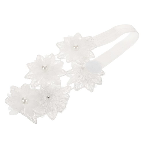 Cerchietto pizzo bianco - cerchietto,