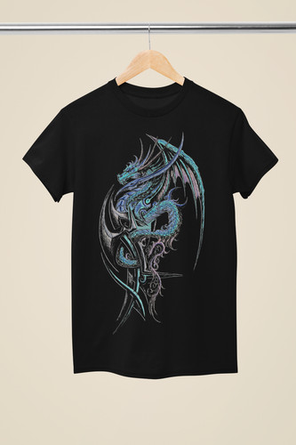 Shirt nera fantasia - nera,