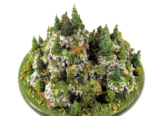 Diorama natura lakota butte - diorama,