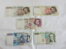 Italia Lire Banconote Lotto
