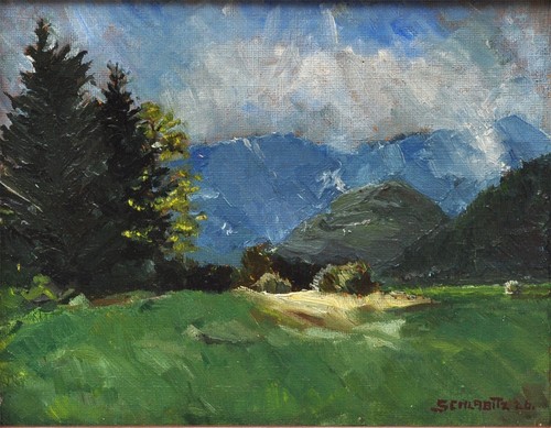Paesaggio soleggiato tirolo - paesaggio,