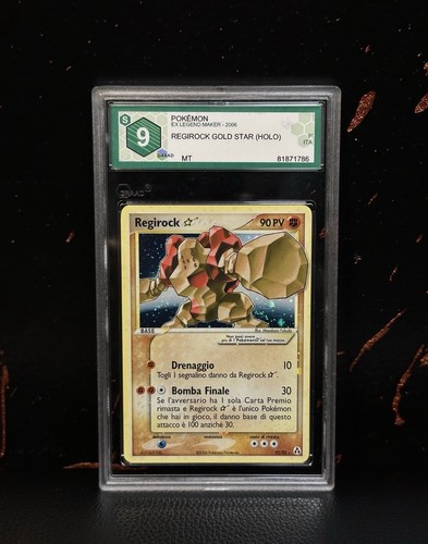 Pokémon regirock gold - gold, star