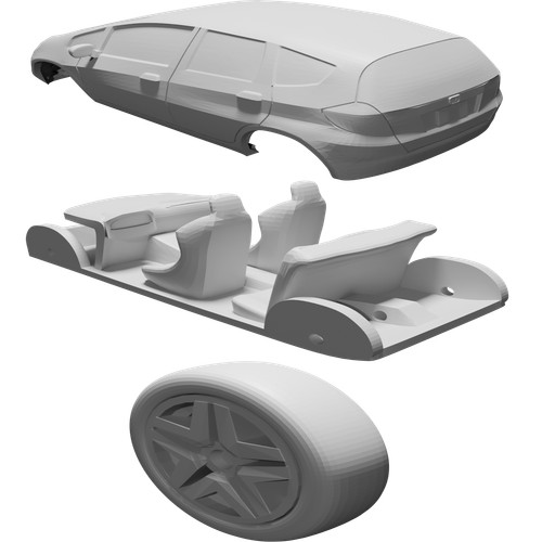 Carrozzeria modello auto honda - carrozzeria,