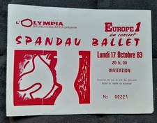 SPANDAU BALLET used concert