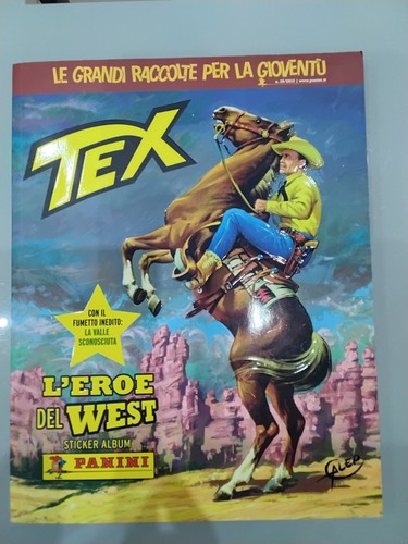 Album panini tex eroe - tex, l'eroe