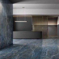 CASA39 Gres Porcellanato effetto marmo Blu 60x120 cm ITG1790