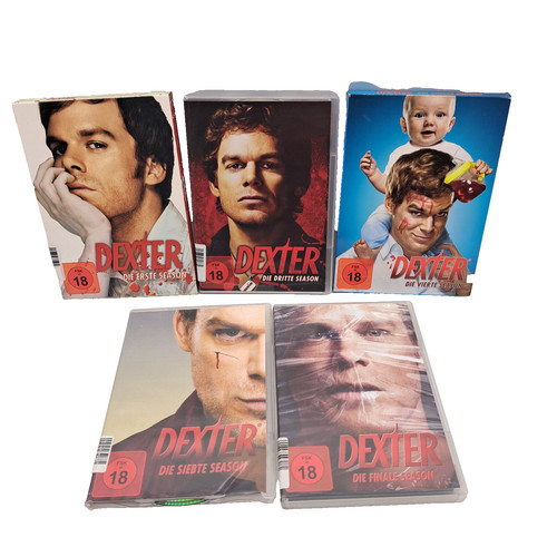 Dvds dexter serie 5 - dexter,