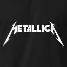 T-shirt logo METALLICA logo