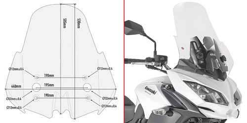 D4122st givi cupolino - d4122st,