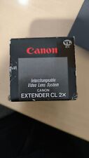 Canon VL EX Lens Extender CL 2X-Interchangeable Video Lens System Made in Japan