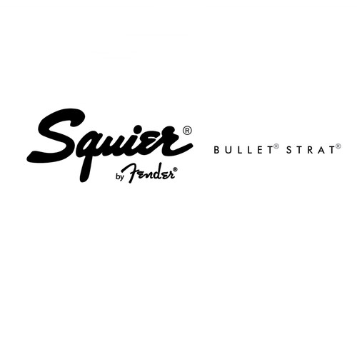 Squier bullet strat fender - bullet, by