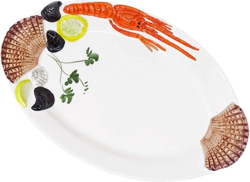 Piatto ceramica rilievo - ceramica, a