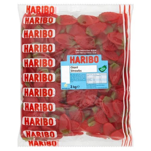 Haribo giant stawbss - haribo,