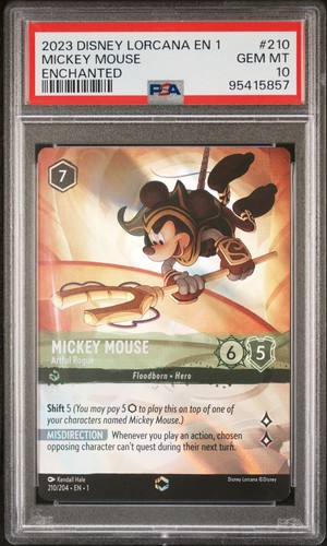 Psa lorcana topolino - 10,