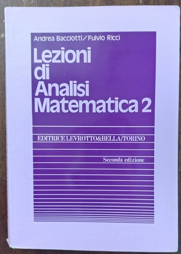 Lezioni analisi matematica - di,