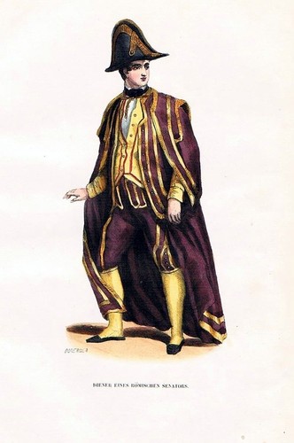 1845 roma italia rom costume - roma,