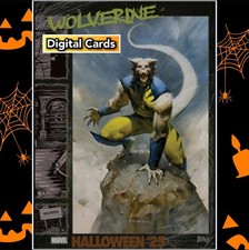 Topps Marvel Collect Halloween 25 Wolverine Casa Infestata Epica