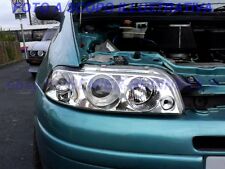 FARI ANGEL EYES A LED CELIS PER FIAT PUNTO 1 DAL 93-99 CROMO O NERI